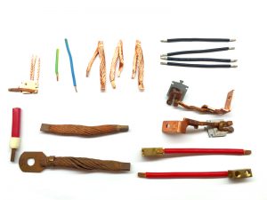 多股電子線壓方整形焊接