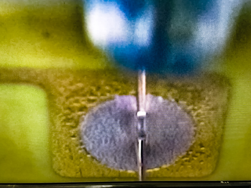 伺服加壓點(diǎn)焊機(jī)頭 - 伺服電機(jī)驅(qū)動(dòng)機(jī)頭 - 7 漆包線和FPC焊接